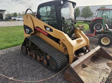 2008 cat 277c skid steer problems